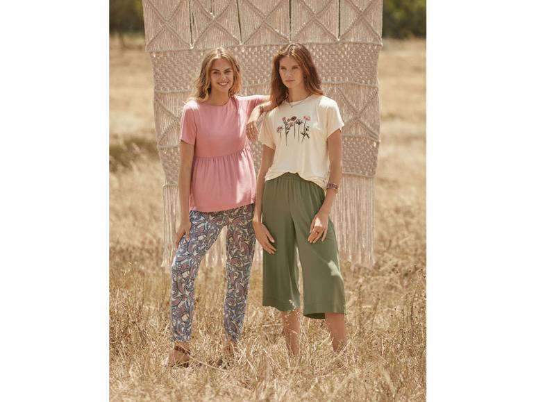 esmara® Damen Sommerhose mit Bündchen am Beinabschluss Günstig kaufen