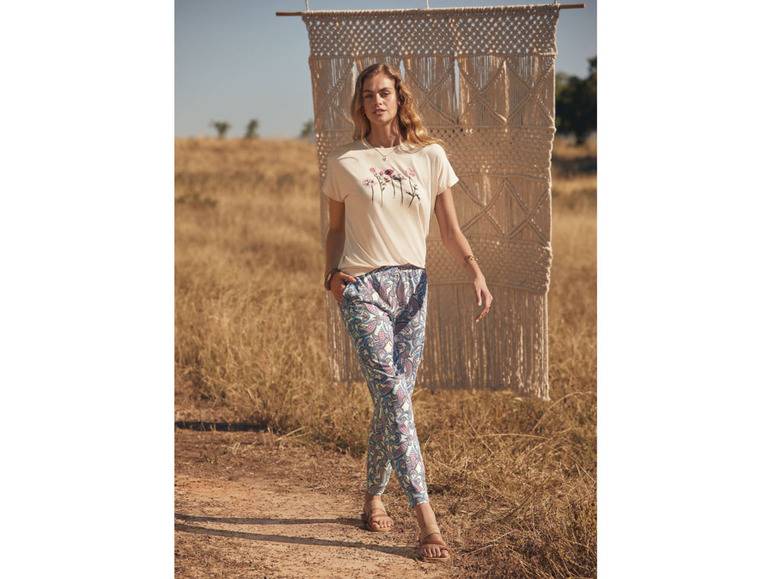 esmara® Damen Sommerhose mit Bündchen am Beinabschluss Günstig kaufen