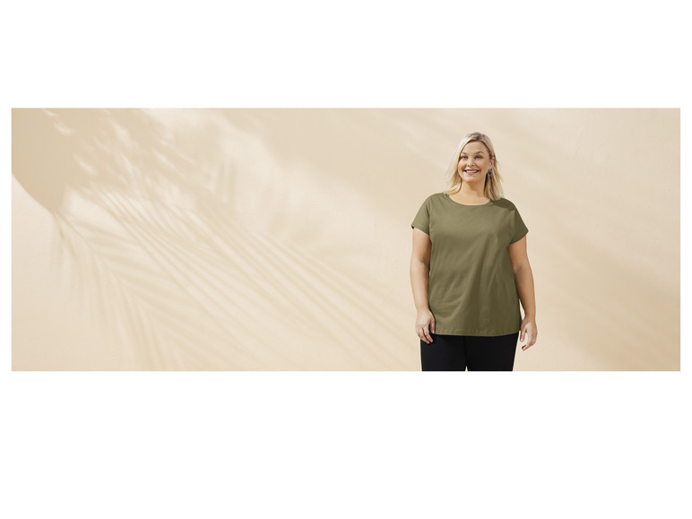esmara® Damen T-Shirt aus reiner Baumwolle Begrenztes Angebot