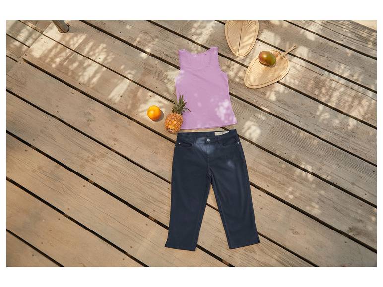 esmara® Damen Caprihose, extra schmal geschnitten, mit normaler Leibhöhe Online Shopping