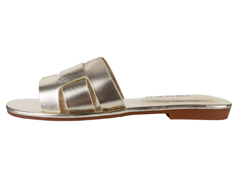 esmara® Damen Pantoletten aus Leder Exklusivangebot