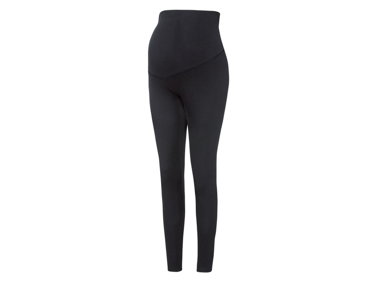 esmara® Damen Umstands Leggings, 2 Stück, mit Bio-Baumwolle Muttertagsangebot