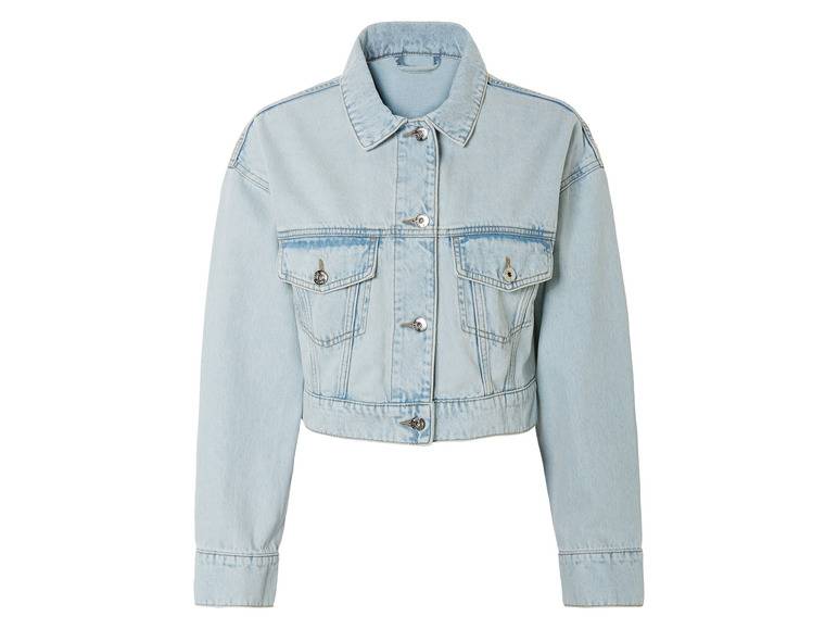 esmara® Damen Jeansjacke in Cropped-Länge Vatertagsangebot