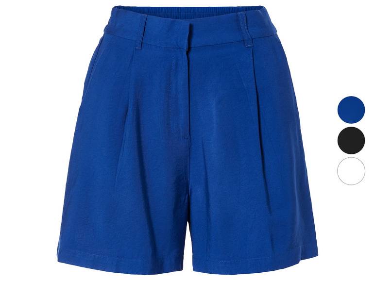 esmara® Damen Shorts mit Bundfalten Lagerräumung