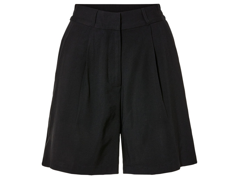 esmara® Damen Shorts mit Bundfalten Lagerräumung