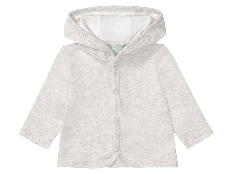 lupilu® Baby Sweatjacke, 2 Stück, aus reiner Bio-Baumwolle Neueste Mode