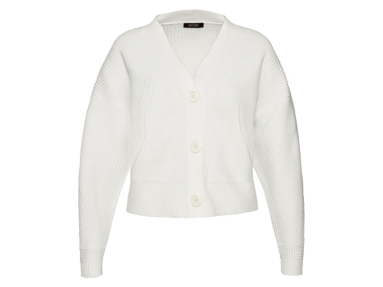 esmara® Damen Cardigan, mit klassischem Patentmuster Zeitlich begrenztes Angebot