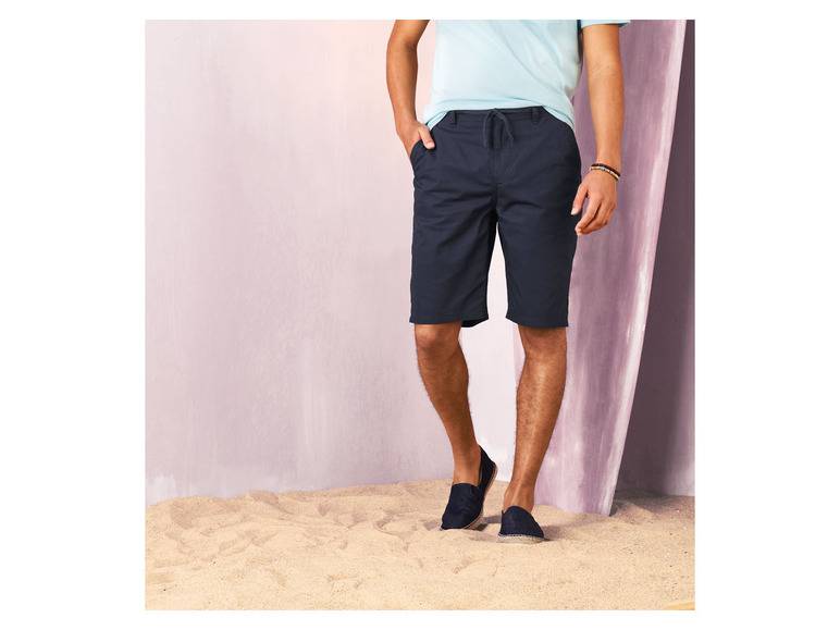 LIVERGY® Herren Shorts, mit teilelastischem Gummizugbund Exklusive Angebote