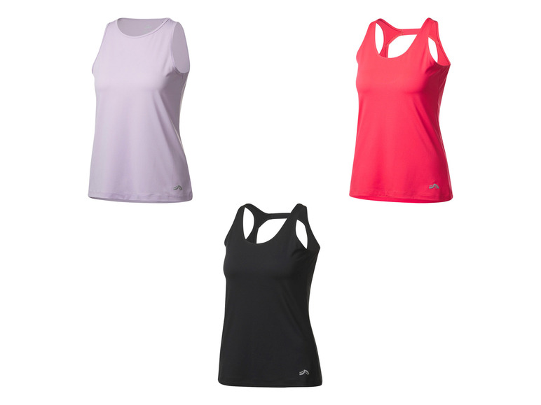 CRIVIT Damen Funktionstop aus 90 % recyceltem Material Saisonale Angebote