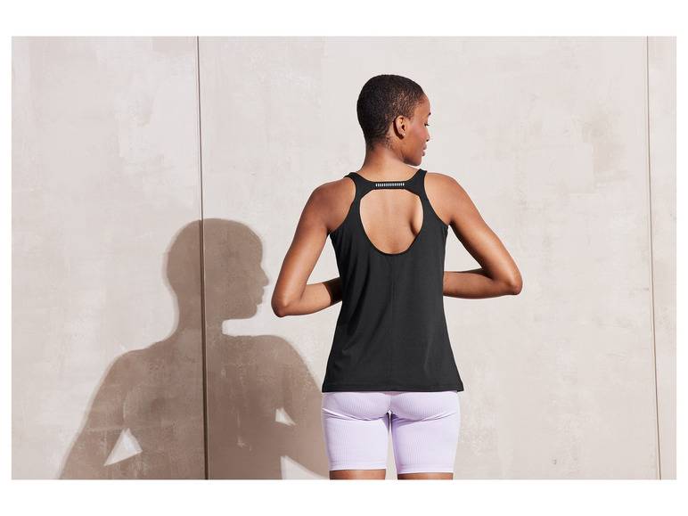 CRIVIT Damen Funktionstop aus 90 % recyceltem Material Saisonale Angebote