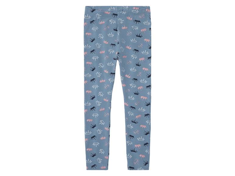 lupilu® Kleinkinder Leggings, 2 Stück, mit hohem Baumwollanteil Räumungsverkauf