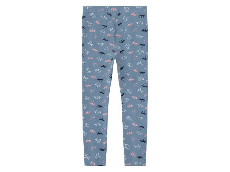 lupilu® Kleinkinder Leggings, 2 Stück, mit hohem Baumwollanteil Räumungsverkauf