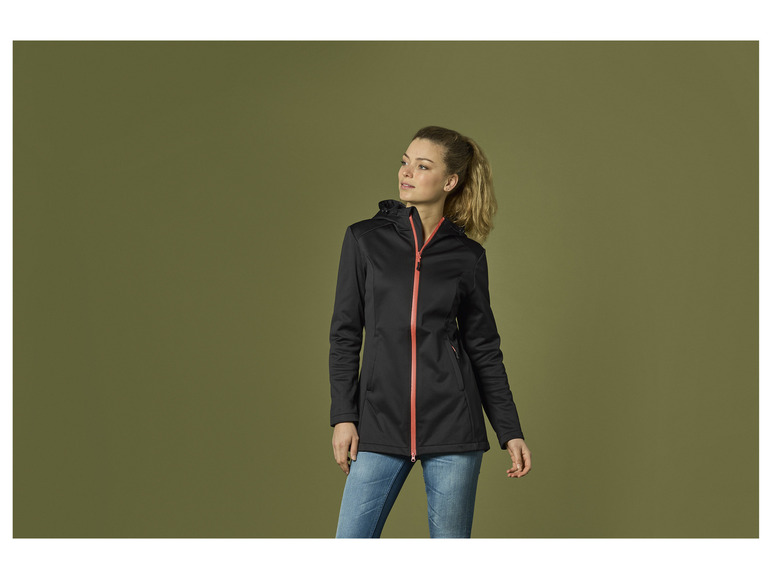 Rocktrail Damen Softshellmantel, verlängerte Rückseite Kauf eins, bekomm eins gratis