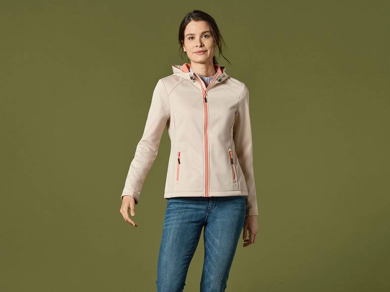 Rocktrail Damen Softshelljacke, verlängerte Rückseite Tägliche Deals