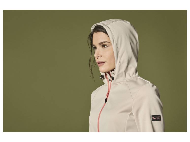 Rocktrail Damen Softshelljacke, verlängerte Rückseite Tägliche Deals