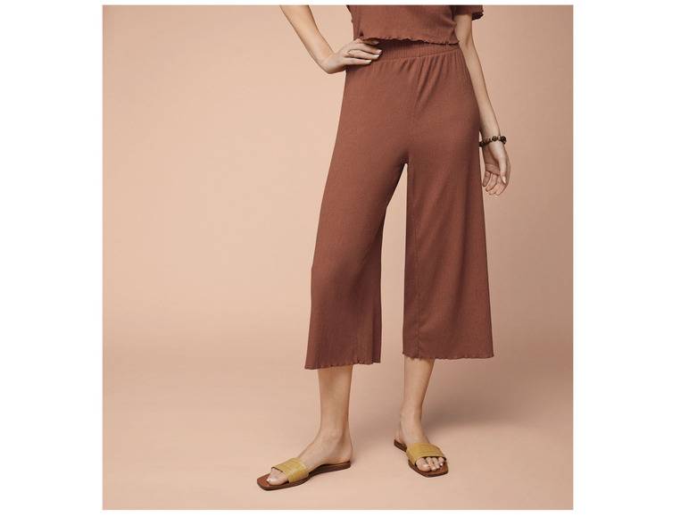 esmara® Damen Culotte in modischer Crinkle-Qualität Kostenlose Rückgabe