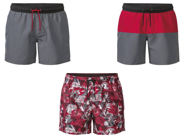 LIVERGY® Herren Badeshorts mit Gummizugbund Letzter Tag