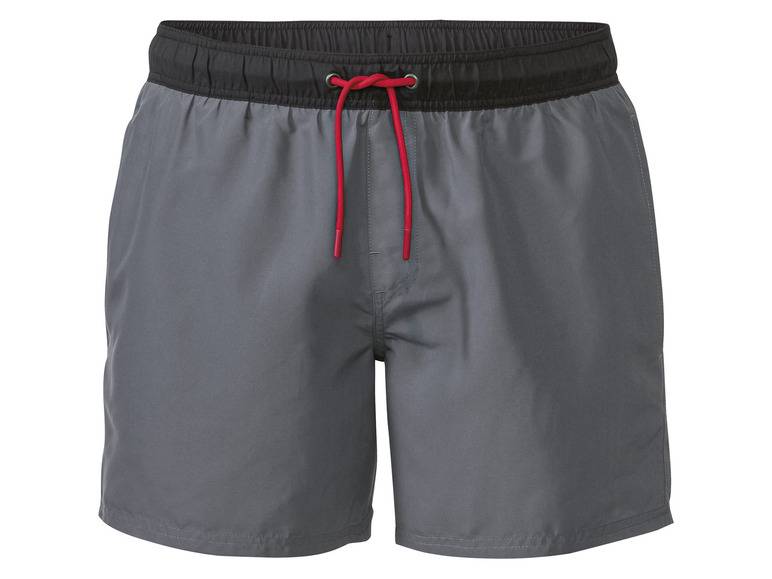 LIVERGY® Herren Badeshorts mit Gummizugbund Letzter Tag