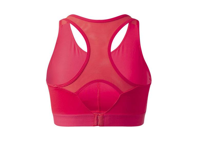 CRIVIT Damen Sportbustier, High-Level, mit Mesh-Einsätzen Fabrikladen