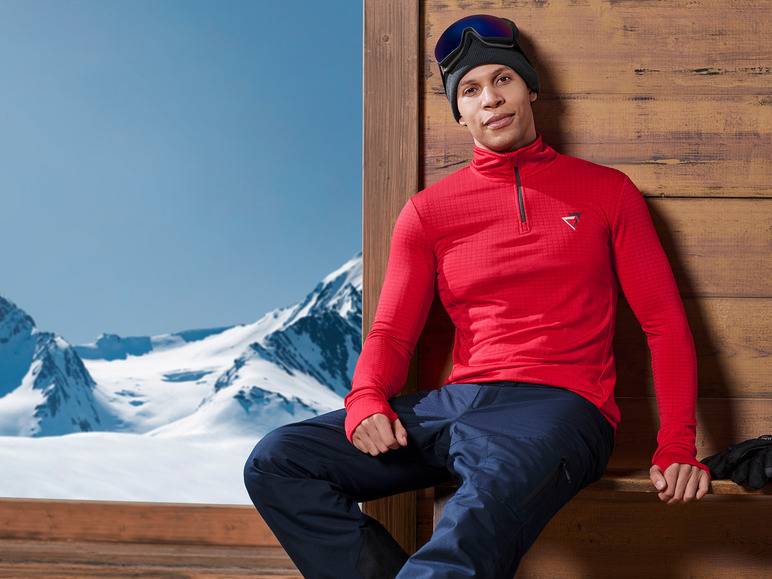 CRIVIT Herren Thermo-Funktionsshirt, angenehm weich und wärmend Begrenzt auf 3 Tage