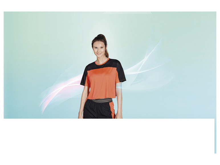 CRIVIT Damen Funktionsshirt, weit geschnitten Speichern exportieren