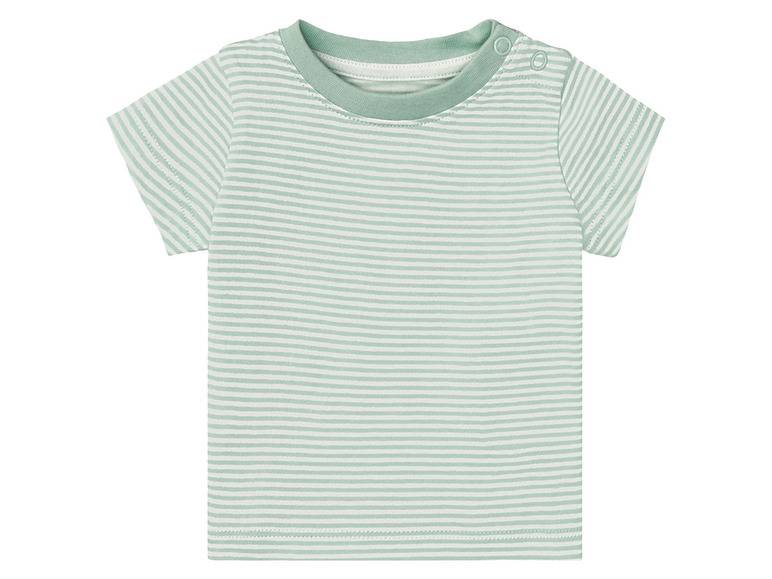 lupilu® Baby T-Shirt, 3 Stück, mit Bio-Baumwolle Black Friday Preise