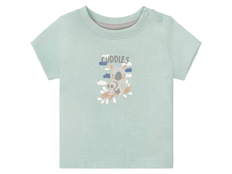 lupilu® Baby T-Shirt, 3 Stück, mit Bio-Baumwolle Black Friday Preise