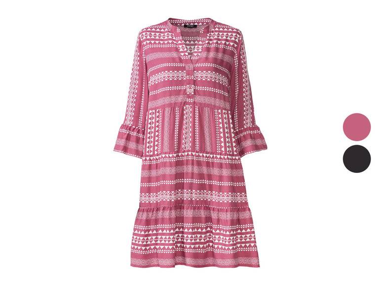 esmara® Damen Tunika Kleid, mit Volants am Ärmelabschluss Online