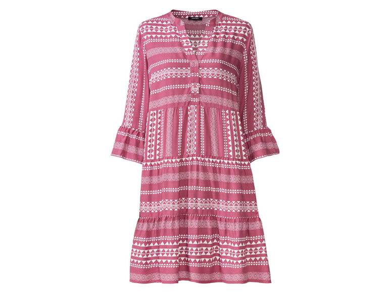 esmara® Damen Tunika Kleid, mit Volants am Ärmelabschluss Online