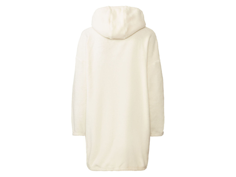 esmara® Damen Plüsch-Kleid mit Kapuze und Teddyplüsch Angebote