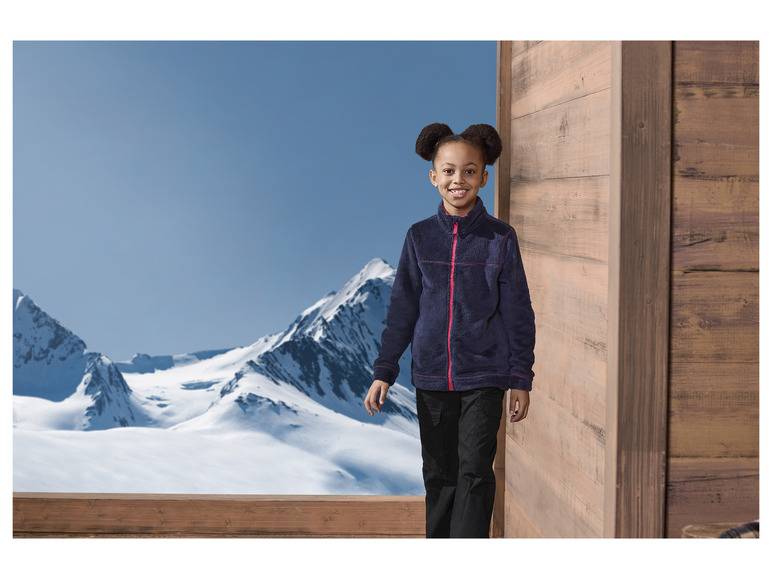 CRIVIT Kinder Fleecejacke, mit Stehkragen im Angebot