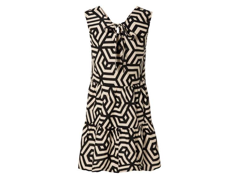 esmara® Damen Leinenkleid mit V-Ausschnitt Fabrikverkauf