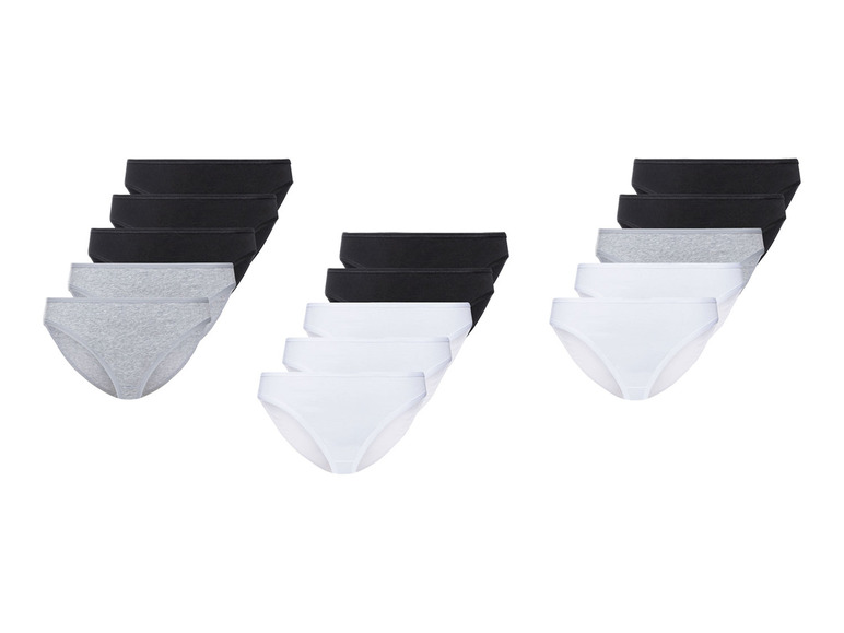 esmara® Damen Slips, 5 Stück, XL - 3XL Fabrikpreis