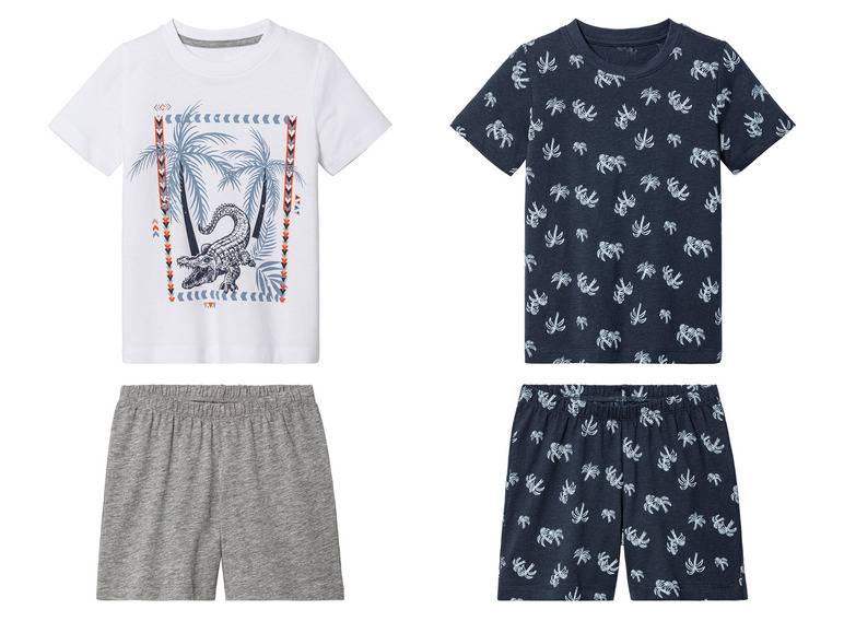 pepperts!® Kinder Jungen Pyjama, mit Rundhalsausschnitt Rabatt