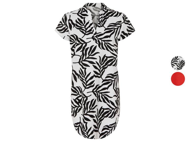 esmara® Damen Leinen-Tunika-Kleid, leger geschnitten Weihnachtsangebot