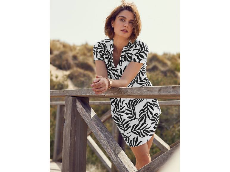 esmara® Damen Leinen-Tunika-Kleid, leger geschnitten Weihnachtsangebot