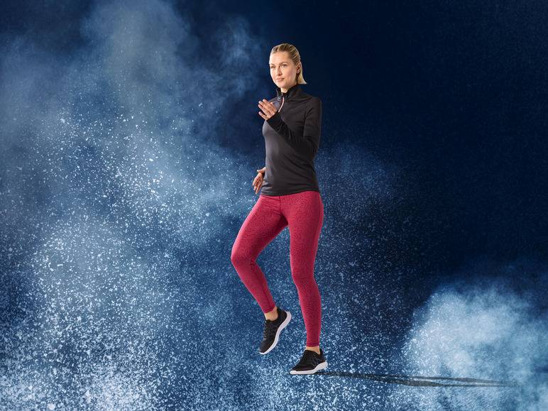 CRIVIT Damen Thermo-Funktionstights, schnelltrocknend Vatertagsangebot