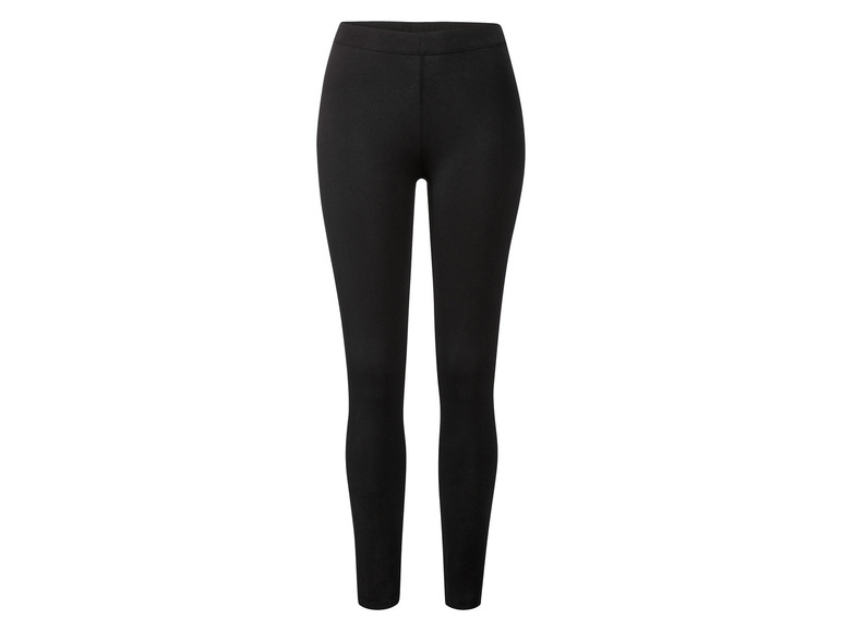 esmara® Damen Leggings, 2 Stück, normale Leibhöhe Valentinstagsangebot