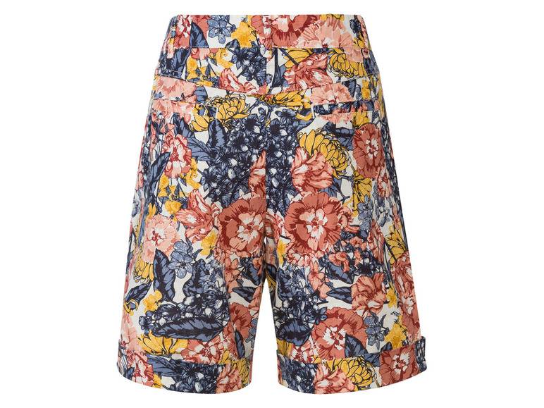 esmara® Damen Leinenshorts mit seitlichen Eingrifftaschen Lagerräumung