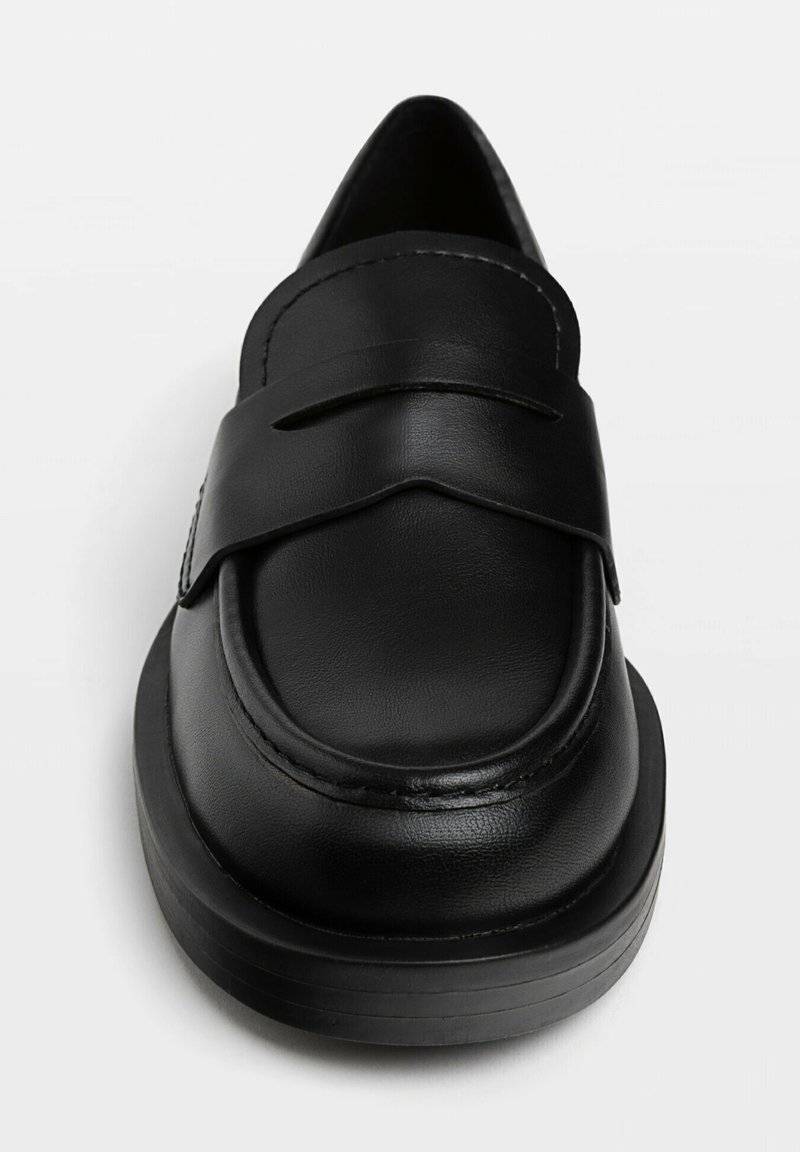 Stradivarius Stradivarius LOAFERS - Slip-ons - black Wochenangebot