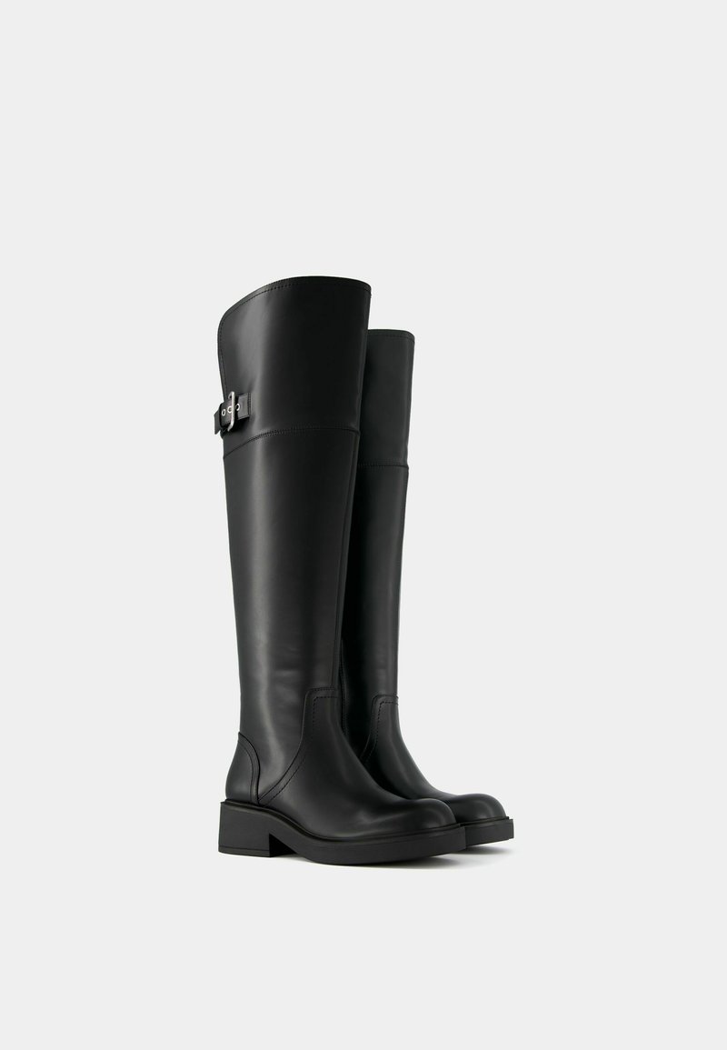 Bershka Bershka Cowboy/Biker boots - black Neueste Stile