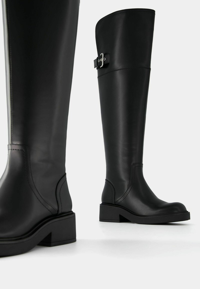 Bershka Bershka Cowboy/Biker boots - black Neueste Stile