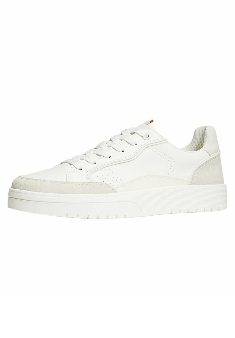 Stradivarius Stradivarius CONTRAST - Trainers - white Bis zu 65% Rabatt