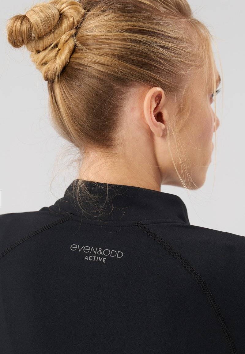 Even&Odd active Even&Odd active SUPER SOFT COTTON TOUCH - Training jacket - black Cyber Monday