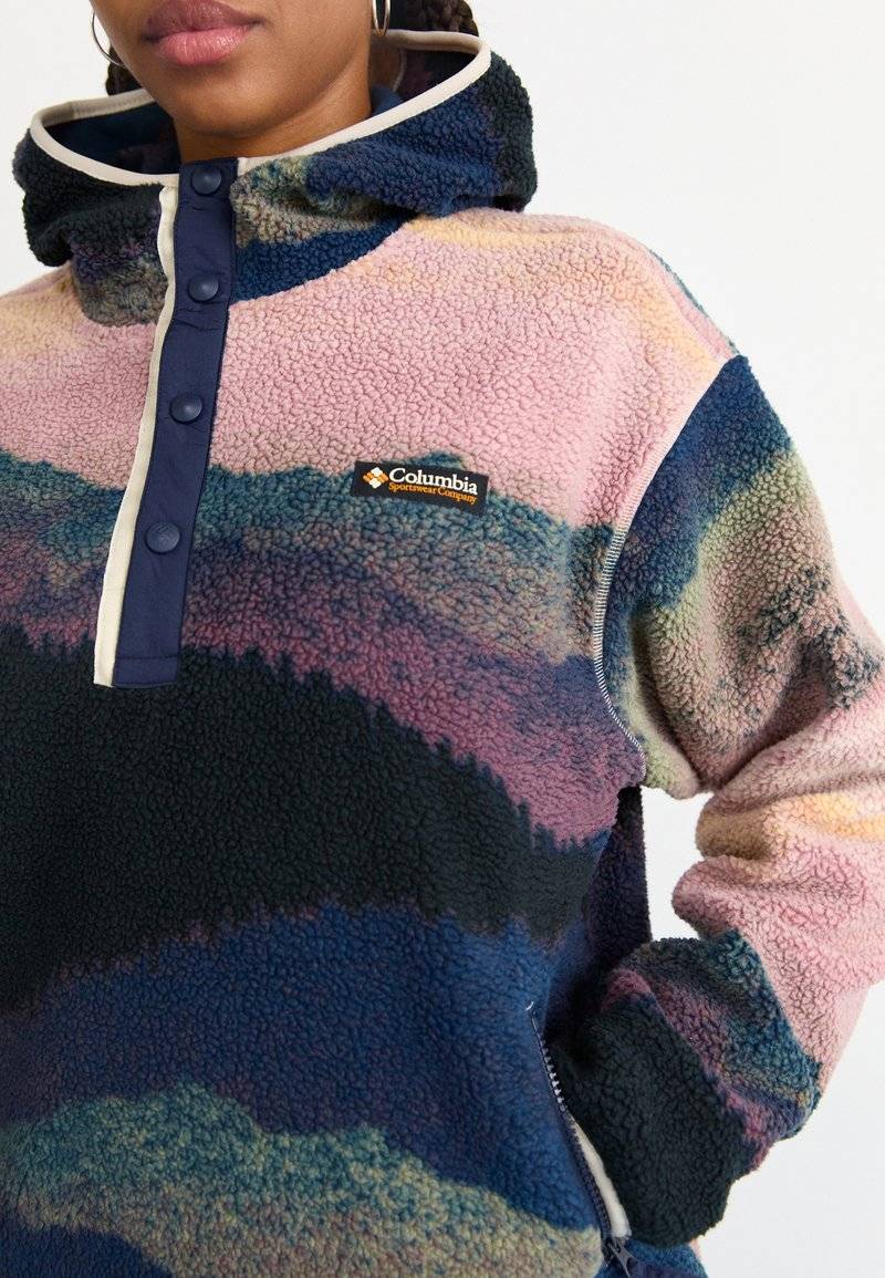 Columbia Columbia HELVETIA™ II PRINTED HOODIE - Hoodie - collegiate navy Heißer Verkauf