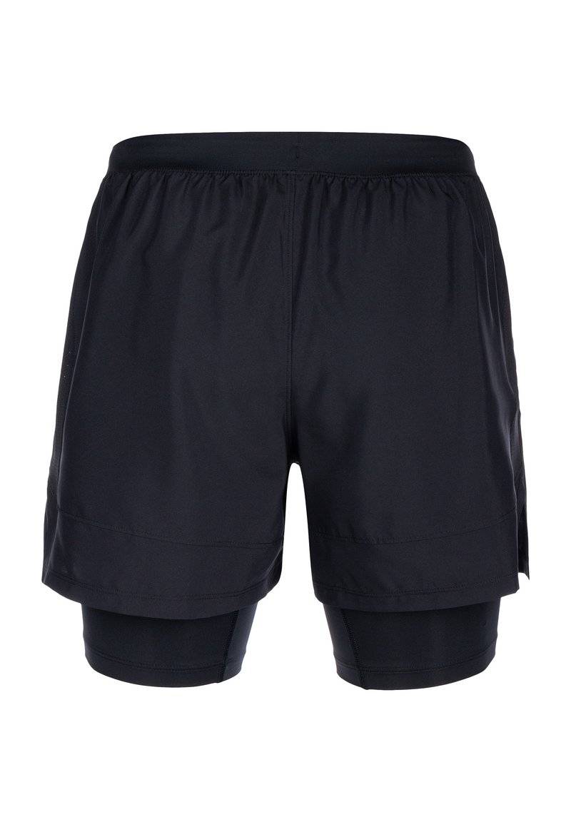 Under Armour Under Armour LAUNCH SHORTS 2-IN-1 - Sports shorts - black black reflective Große Rabatte