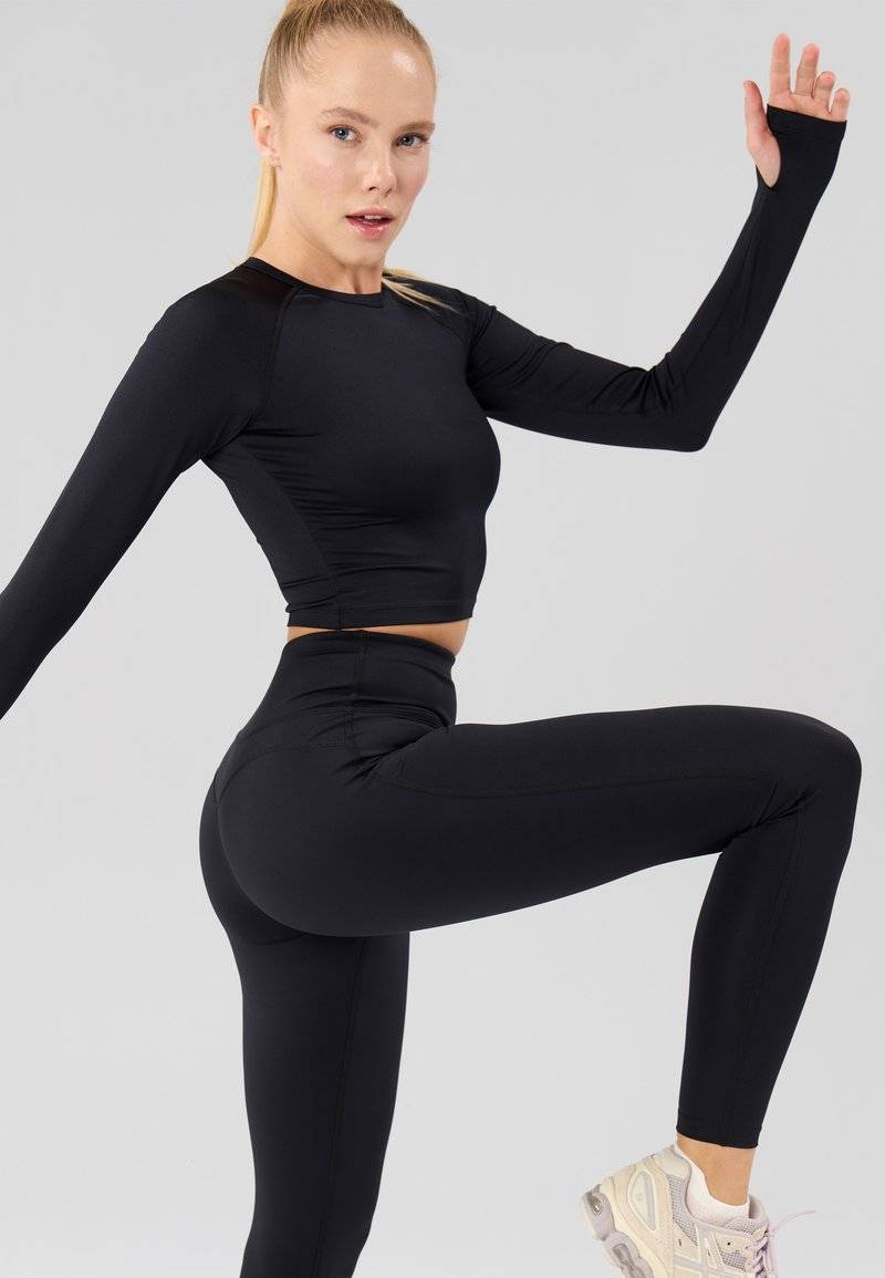 Even&Odd active Even&Odd active Long sleeved top - black VIP-Rabatte