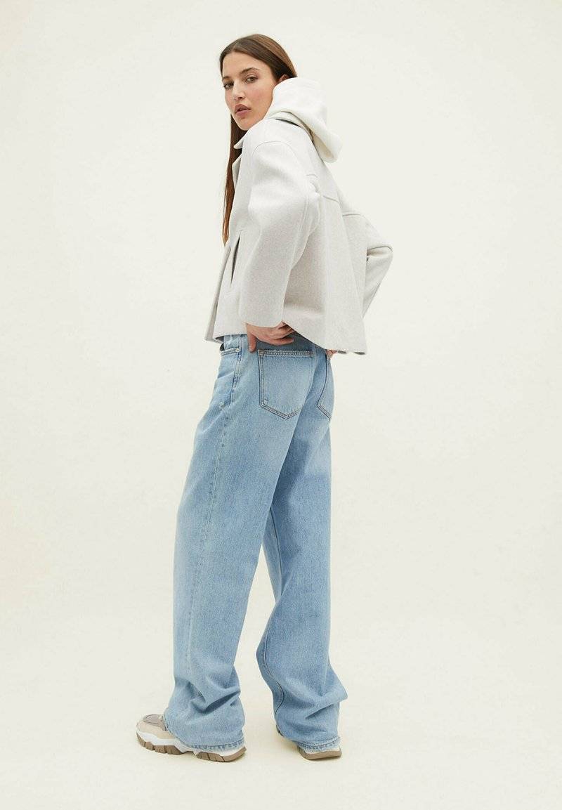 Stradivarius Stradivarius SOFT WRAP - Blazer - stone Neueste Stile