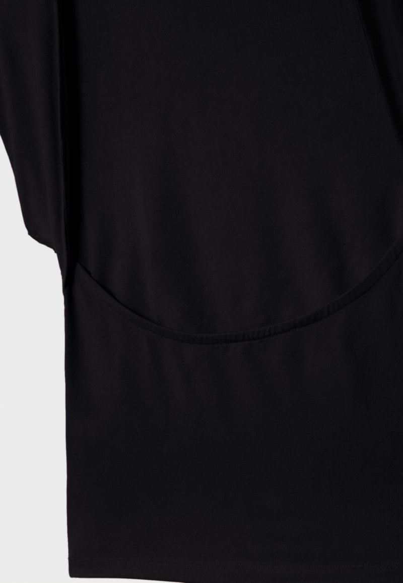 Stradivarius Stradivarius OPEN-BACK - Basic T-shirt - black Letzte 2 Tage