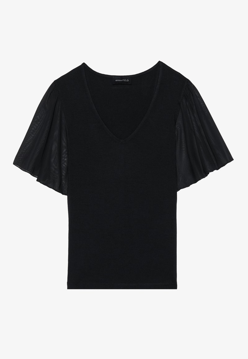 Anna Field Anna Field Print T-shirt - black Sonderangebot der Fabrik